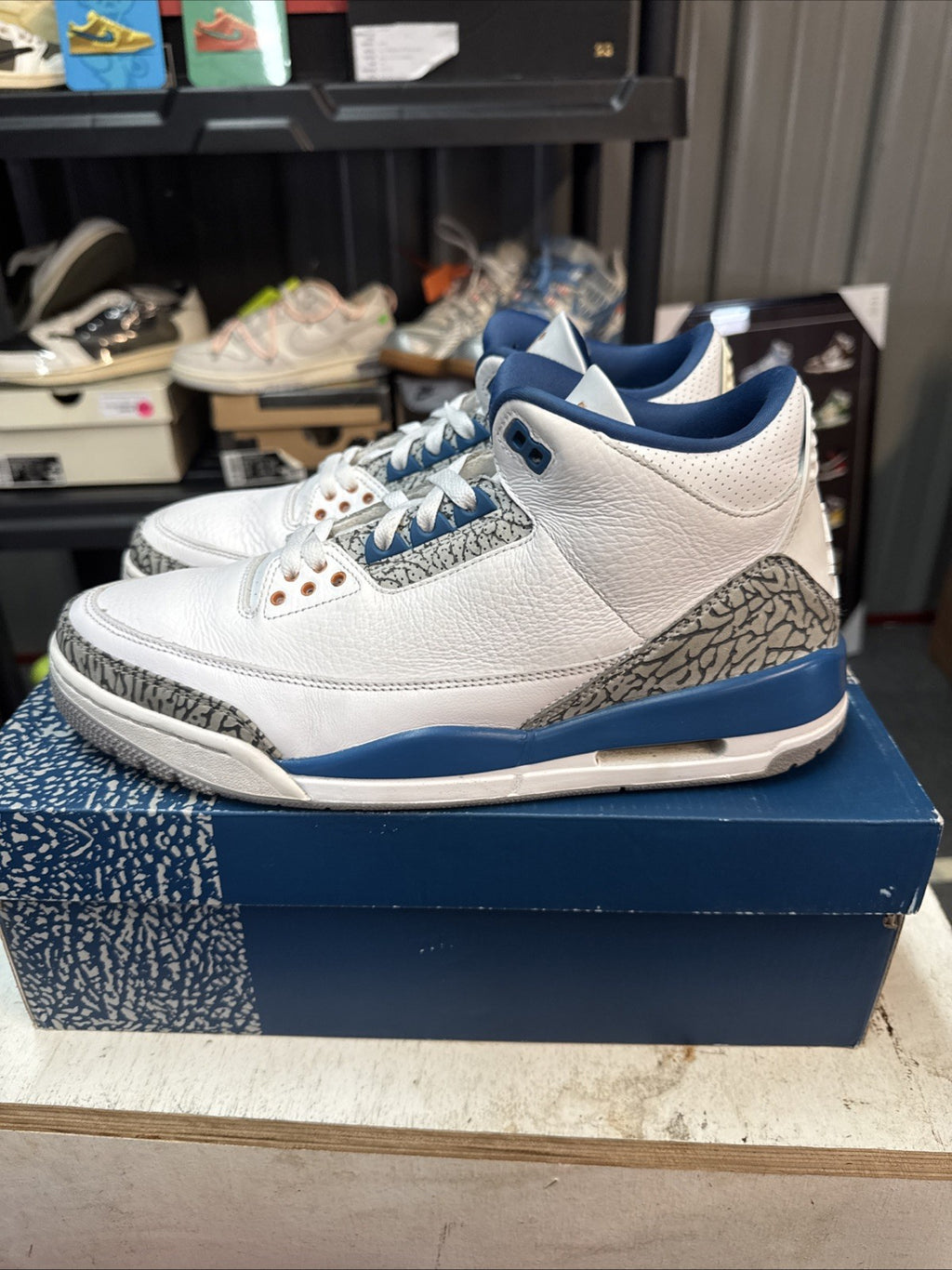 Size 11.5 - Jordan 3 Retro Mid Washington Wizards