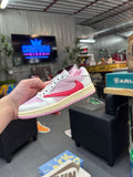 Jordan 1 Low OG SP Travis Scott Sail Tropical Pink (PS) - size 12c
