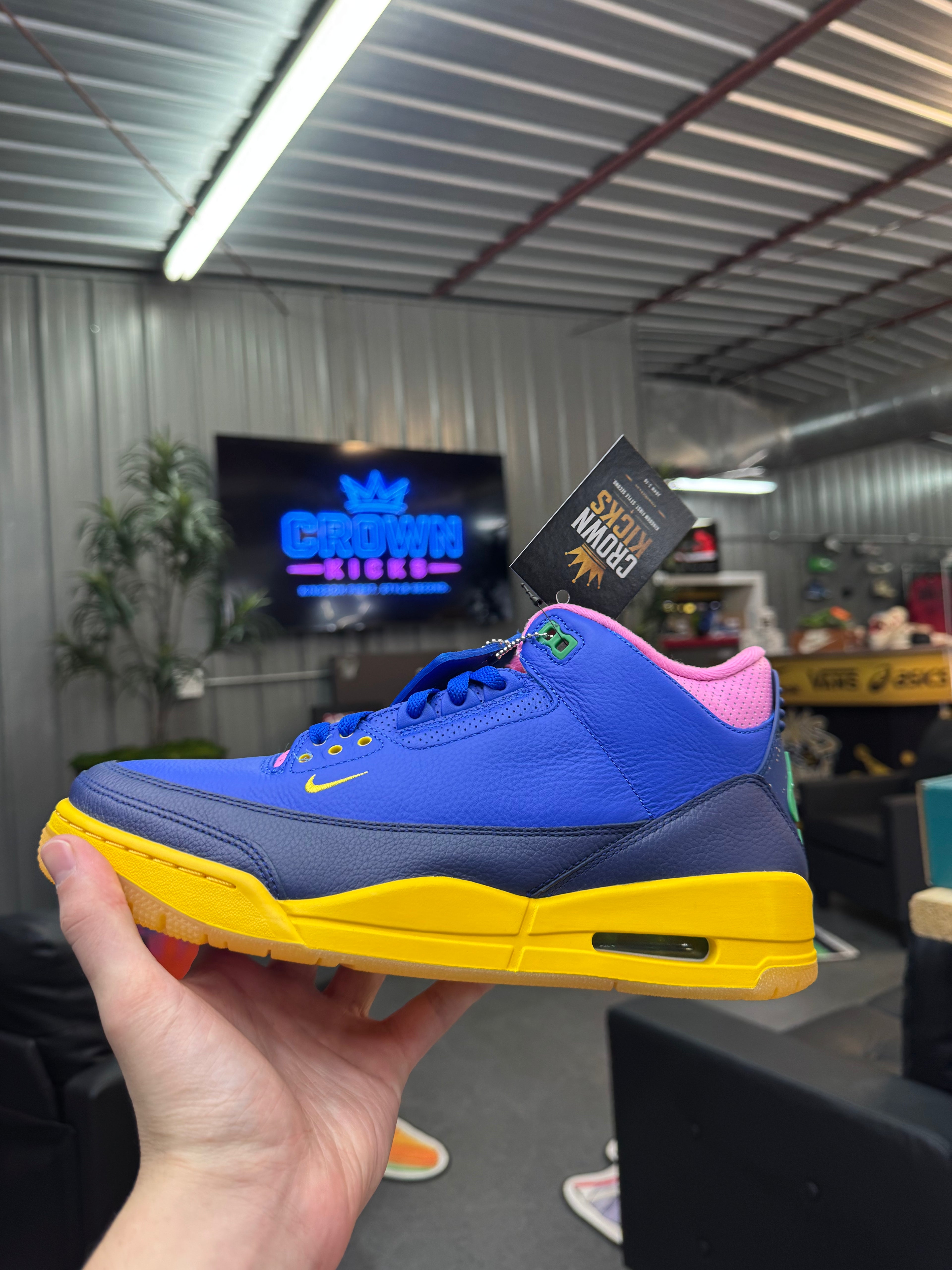 Jordan 3 Brazil - size 10.5
