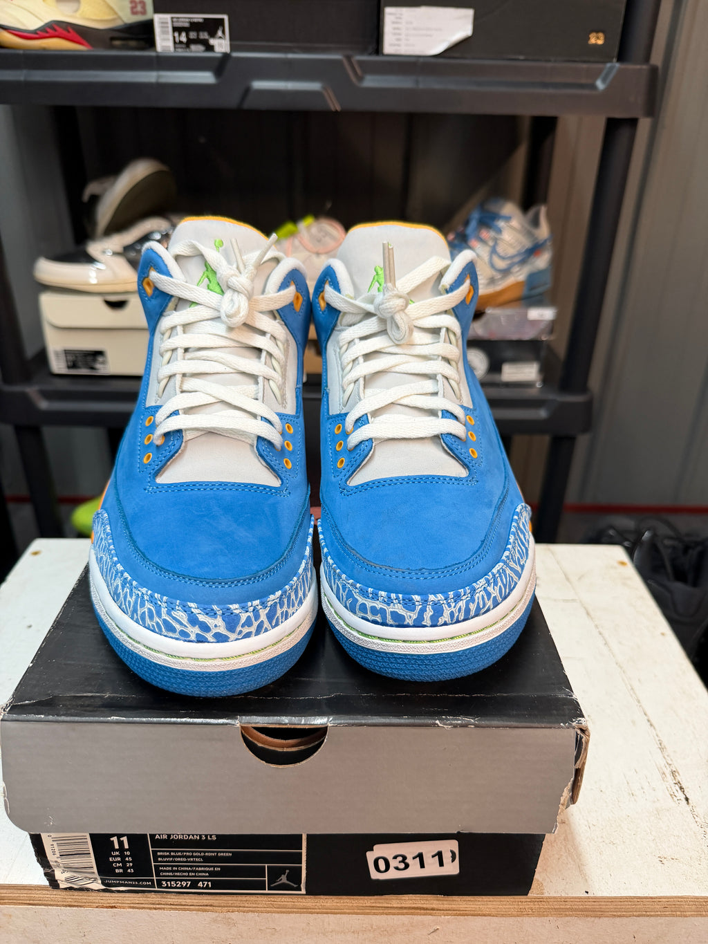 Jordan 3 Size 11 "Do the Right Thing"