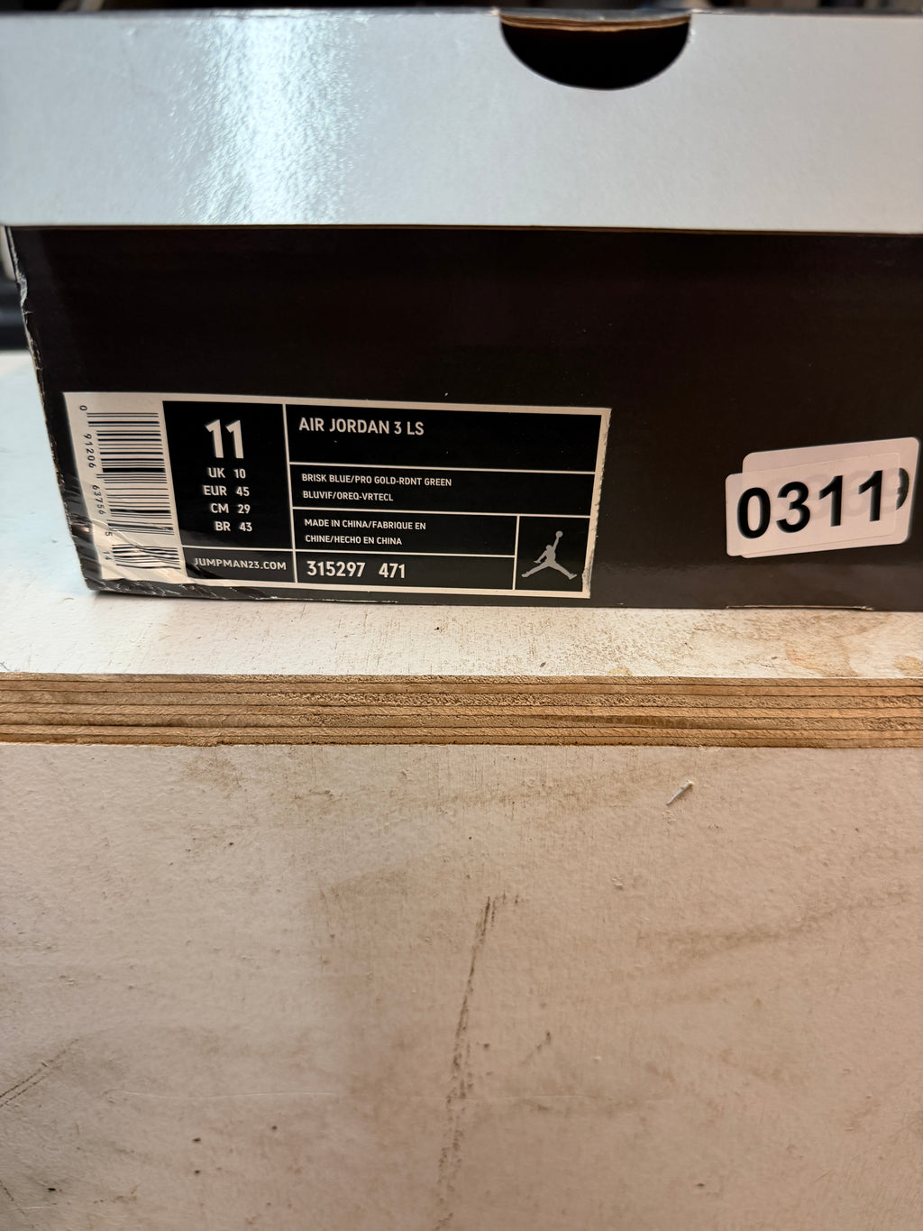 Jordan 3 Size 11 "Do the Right Thing"