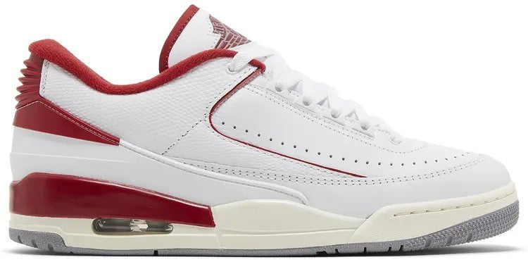 Size 8 - Air Jordan 2/3 White Varsity Red