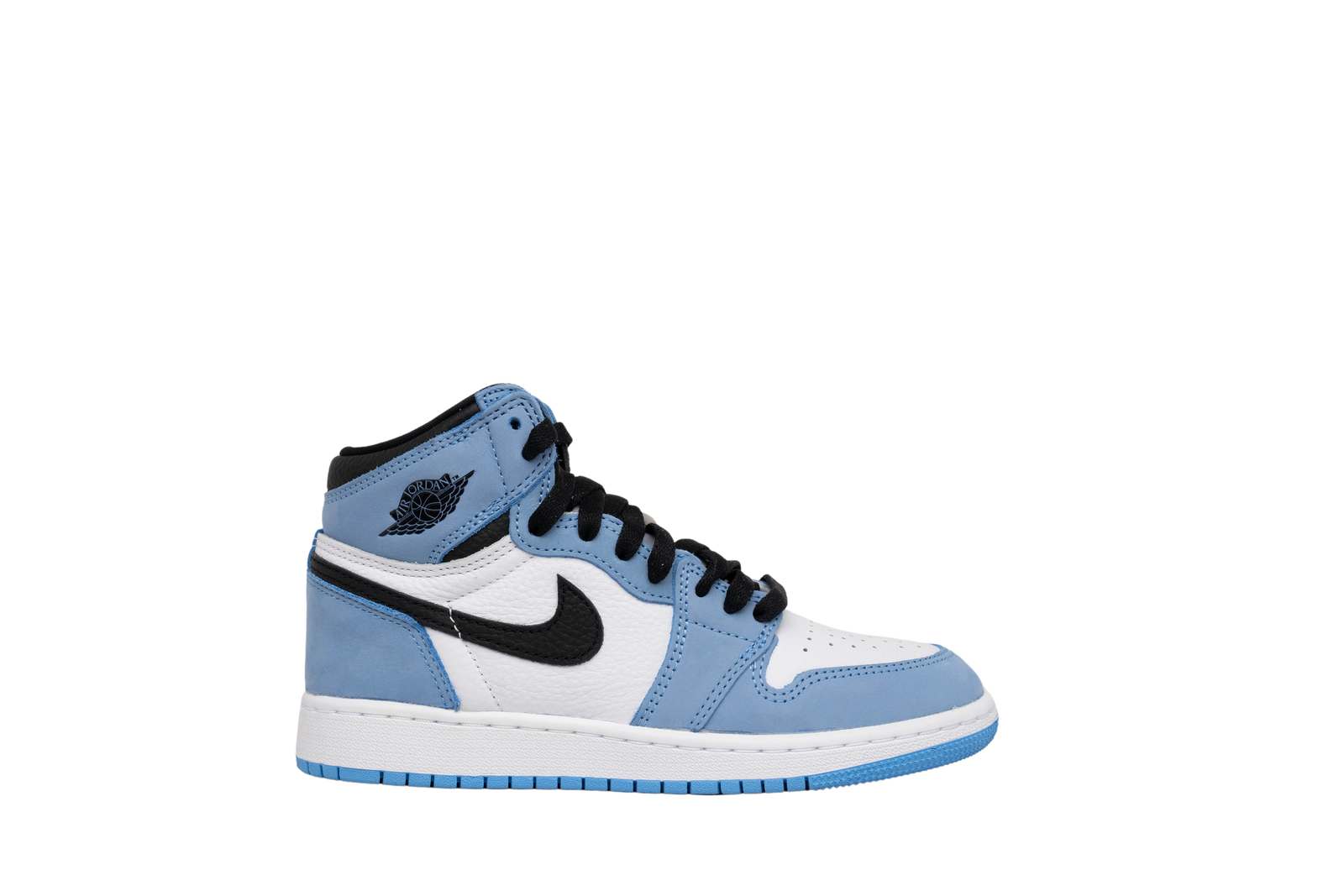 Jordan 1 Retro High White/ University Blue-Black (GS) Size 6.5Y *NO BOX*
