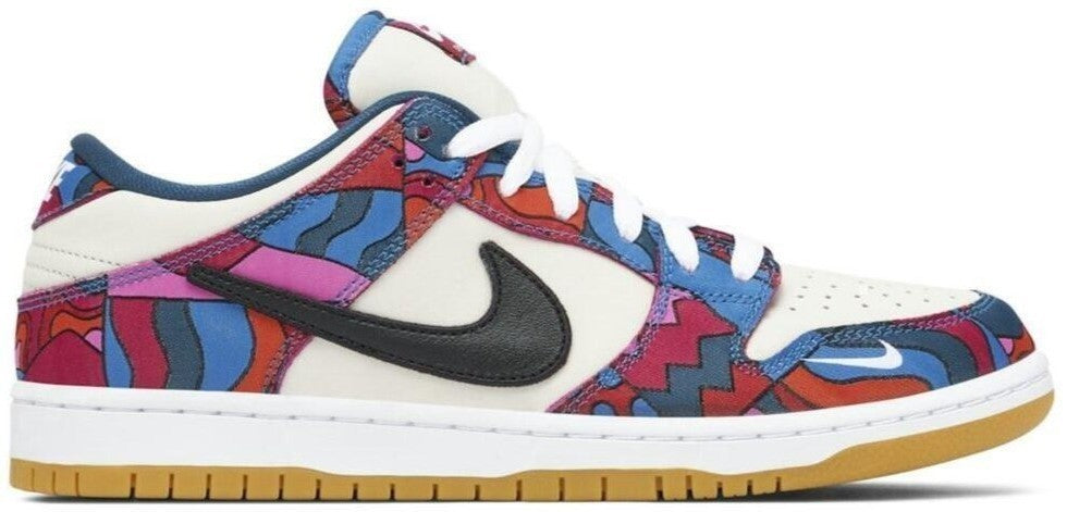 Nike SB Dunk Low Parra Abstract Art Sneakers Size 9 DH7695-600