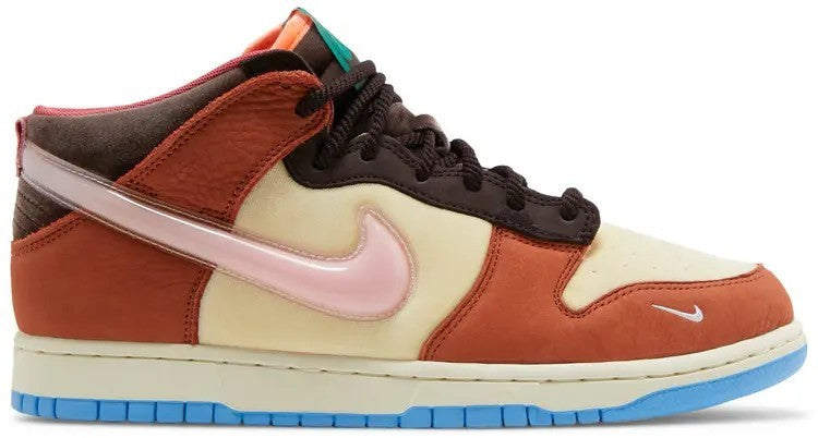 Size 10.5 - Nike Social Status x Dunk Mid Chocolate Milk