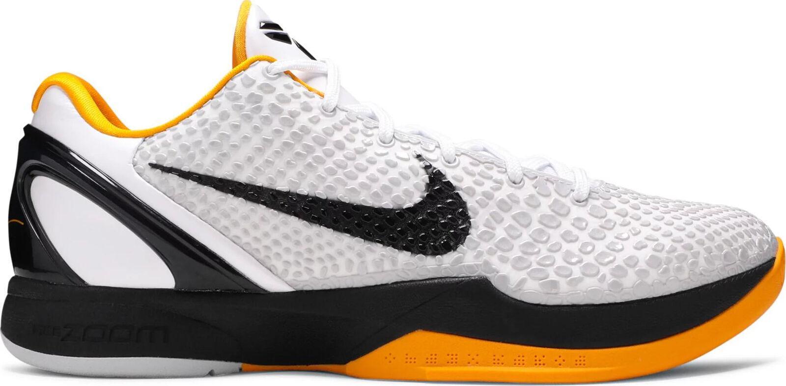 Nike Kobe 6 Protro White Men's Size 12 Del Sol 2021 CW2190-100