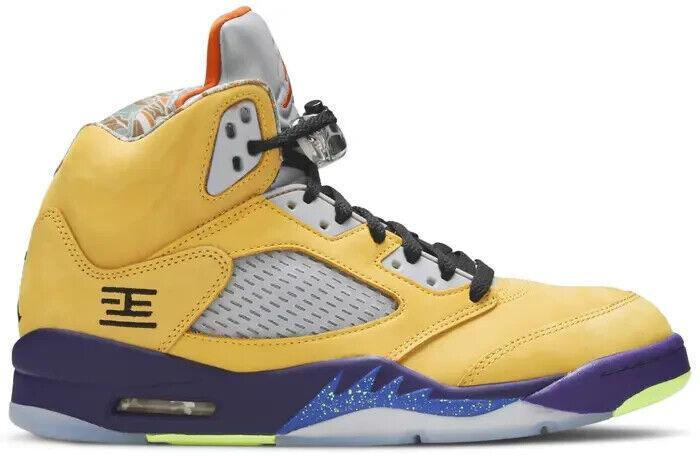 Size 12 Jordan 5 What The Blue