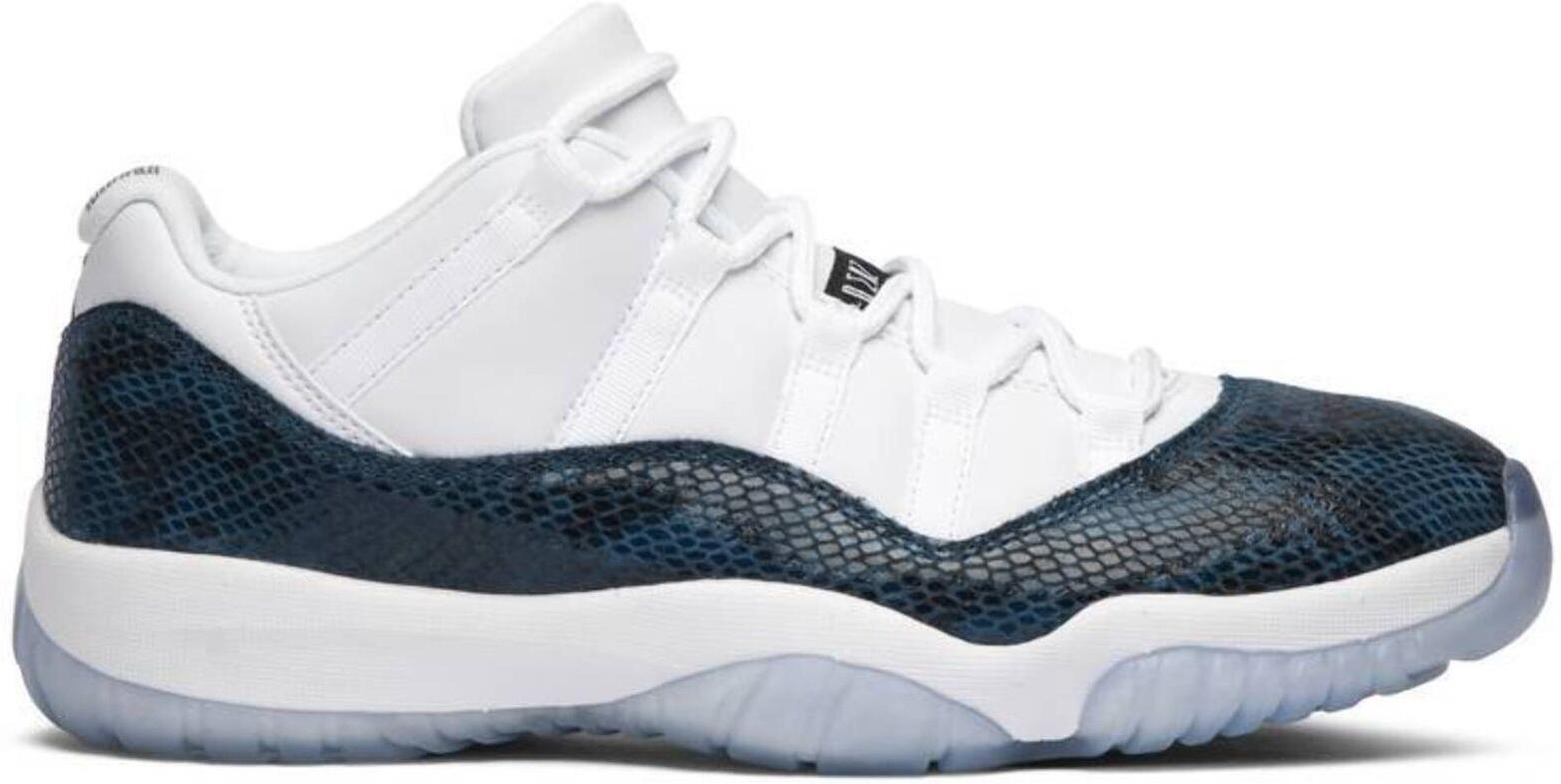 Size 9 - Jordan 11 Navy Snakeskin