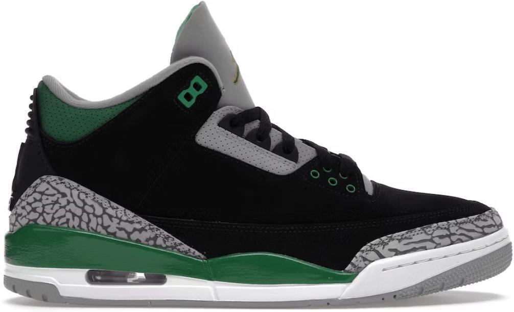 Size 8.5 - Jordan 3 Retro Mid Pine Green