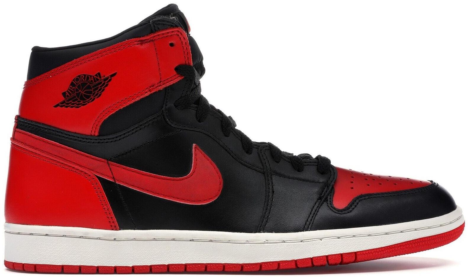 Size 12 - Air Jordan 1 Retro 2001 Bred VNDS
