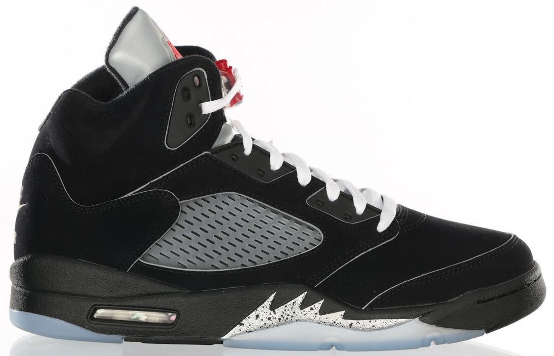 Air Jordan 5 Black Metallic Reimagined Size 12