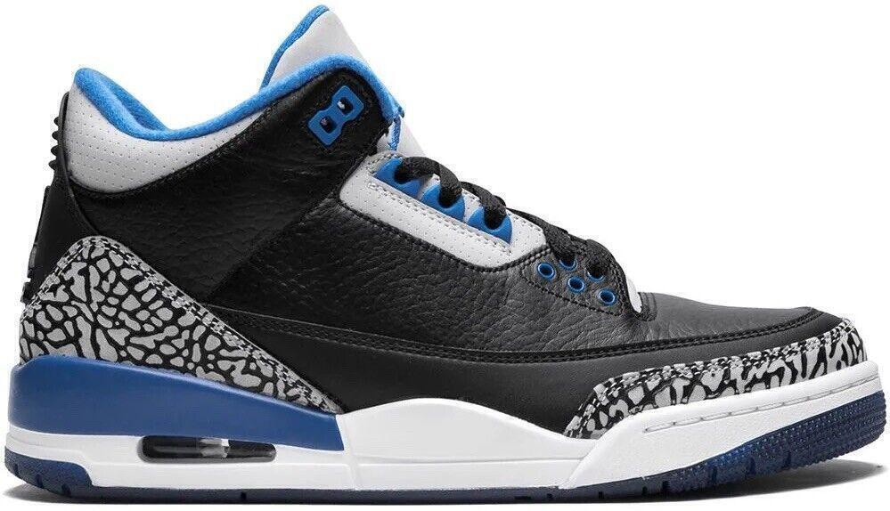 Size 11 - Air Jordan 3 Retro Sport Blue