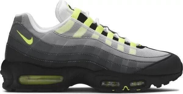Nike Air Max 95 OG Neon 2015 Men's Size 9 Black/Grey/Green 554970-071