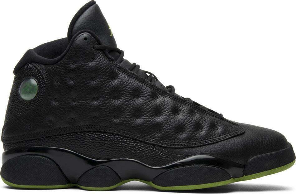 Size 9.5 - Air Jordan 13 Retro Black Altitude Green