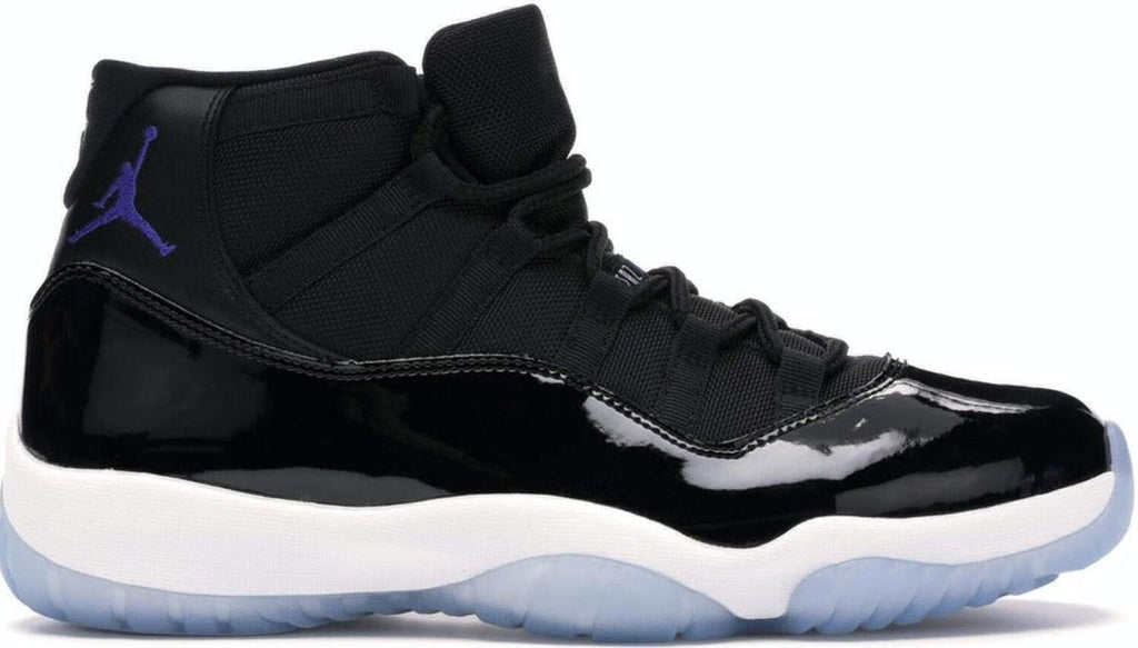 Jordan Air Jordan 11 Retro Space Jam High Top Sneaker Black White Concord