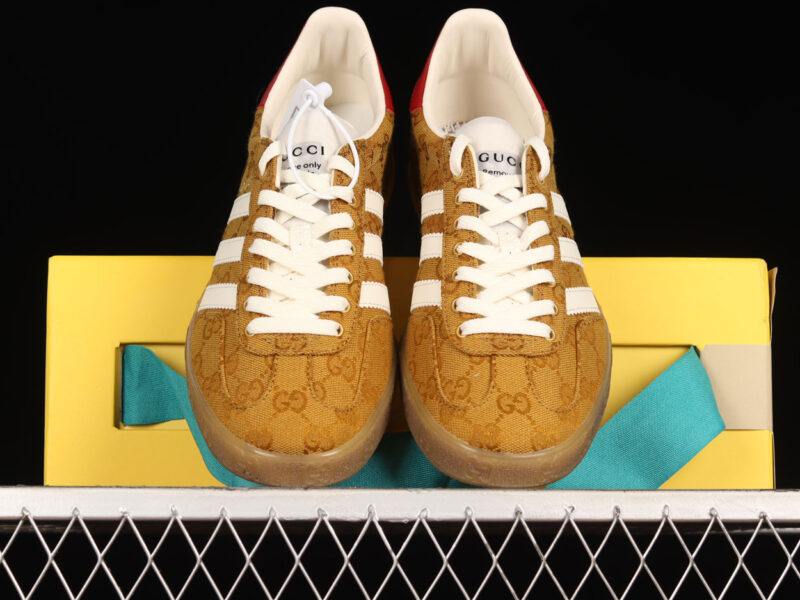 adidas Gazelle Gucci Original GG Beige Brown Womens 5 1.jpg